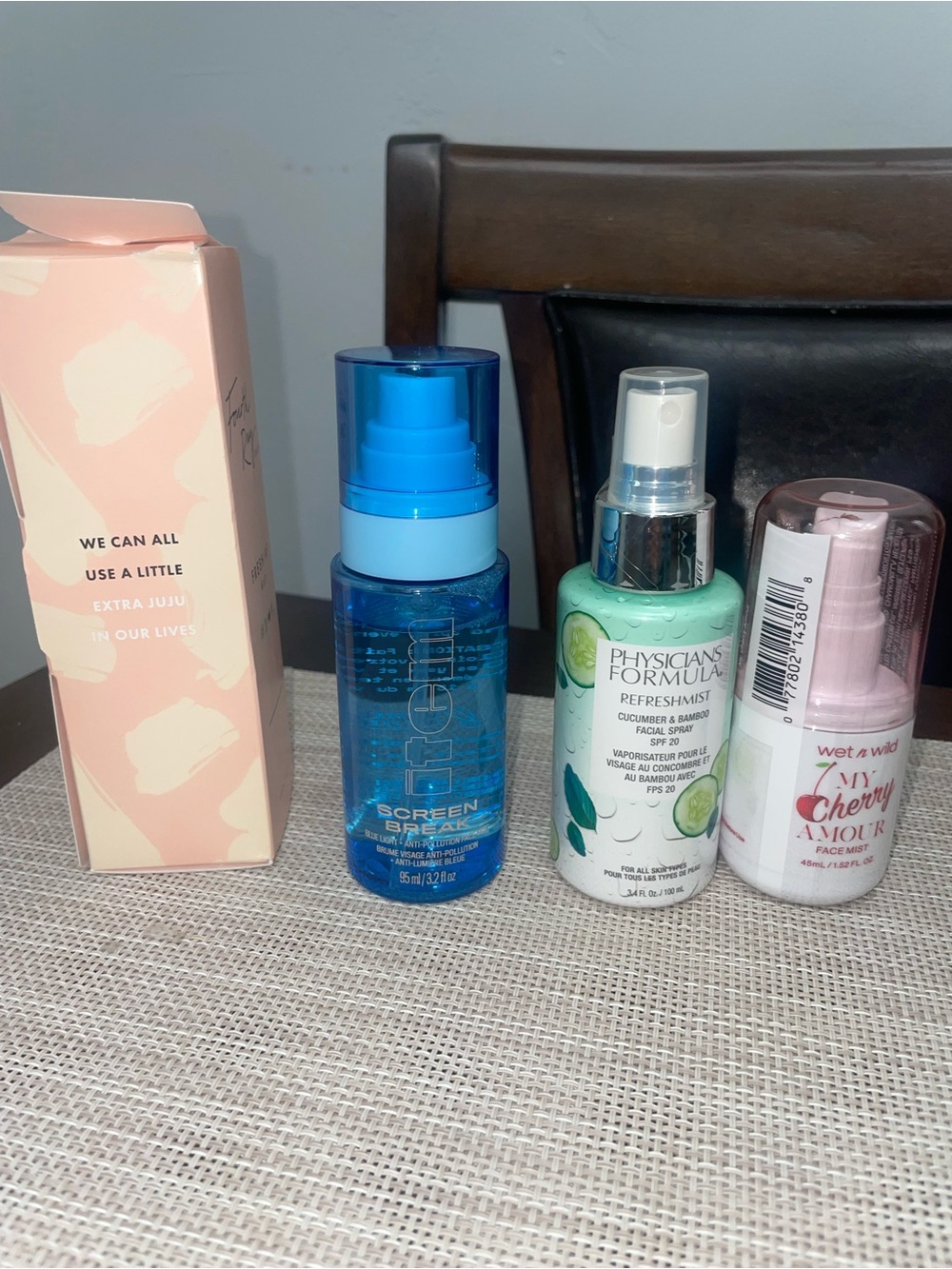 New 4 Pc Face Mist Skincare Lot Physicians Formula Wet n Wild Screen Break